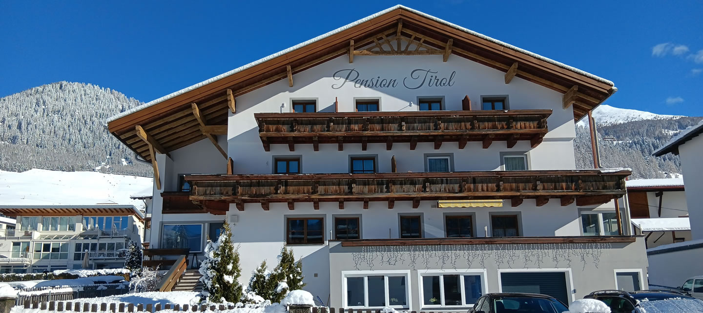 Winterurlaub in der Pension Tirol in Nauders am Reschenpass